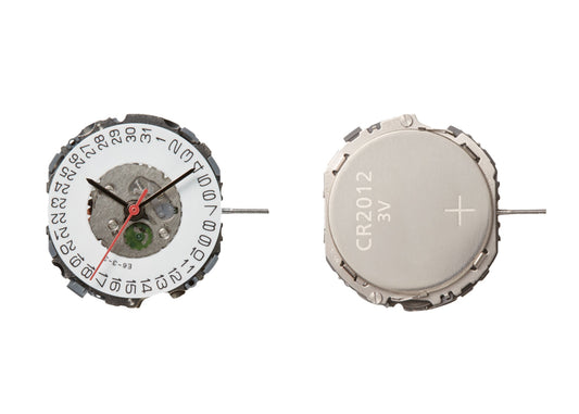 MOVEMENT MIYOTA 2S60, SIZE 10 1/2''', 3 HANDS, STANDARD HAND HEIGHT, DATE AT 6