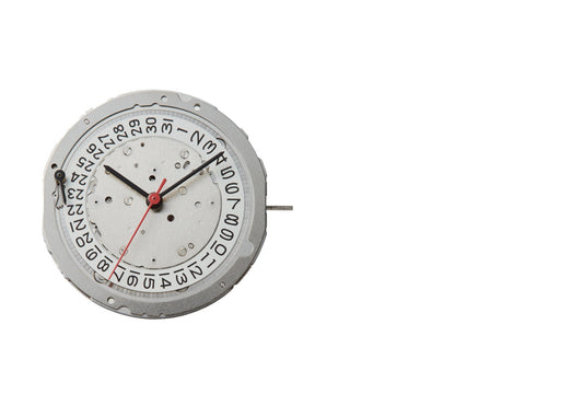 MOVEMENT MIYOTA 9133, SIZE 13 1/2''', AUTOMATIC, 1 EYE, 3 HANDS, STANDARD HAND HEIGHT, DATE AT 3