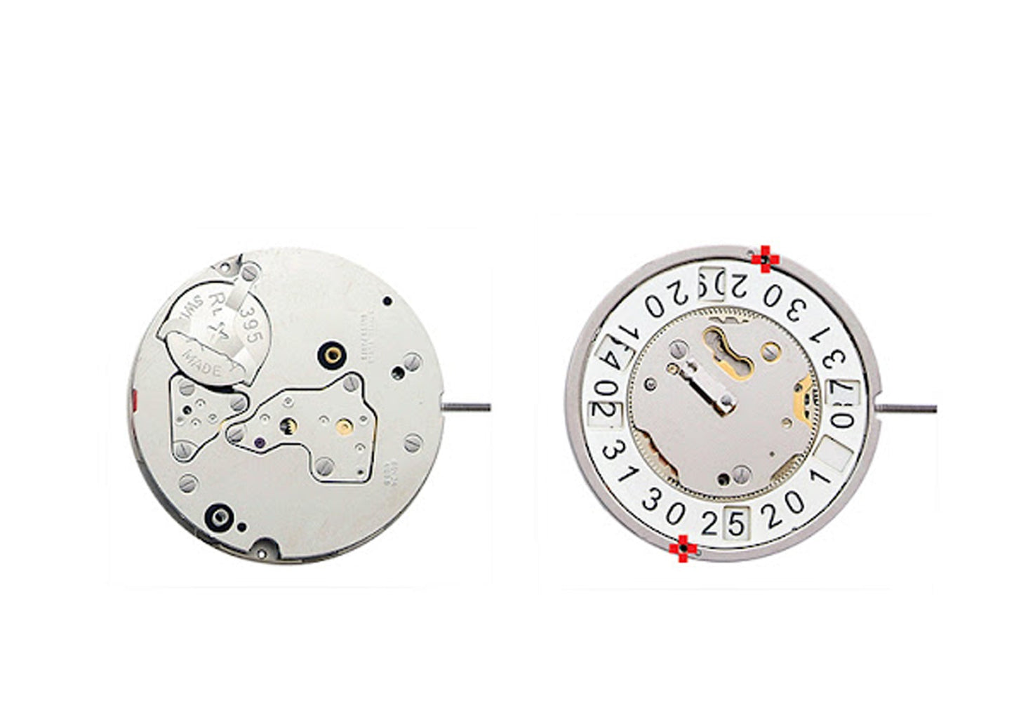 MOVEMENT RONDA 4120.B, SIZE 12 1/2''', SWISS MADE, 2 HANDS, AIG1, GILT
