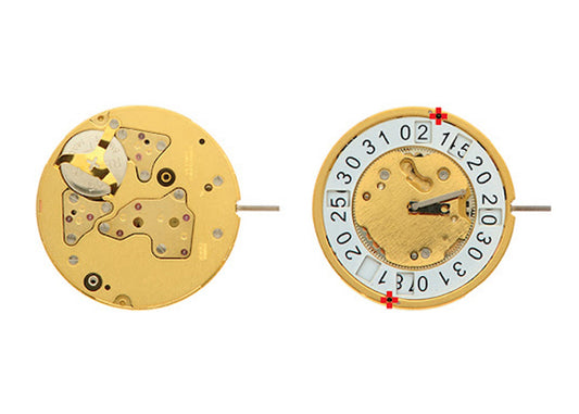 MOVEMENT RONDA 5130.B, SIZE 12 1/2''', SWISS MADE, 3 HANDS, AIG1, BIG DATE AT 12