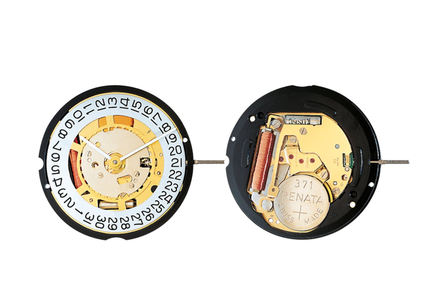 MOVEMENT RONDA 714, SIZE 11 1/2''', 2 HANDS, AIG1, DATE AT 6