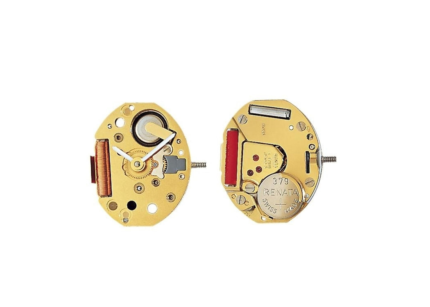 MOVEMENT RONDA 751E, SIZE 5 1/2''', SWISS MADE, GILT, 2 HANDS, AIG0
