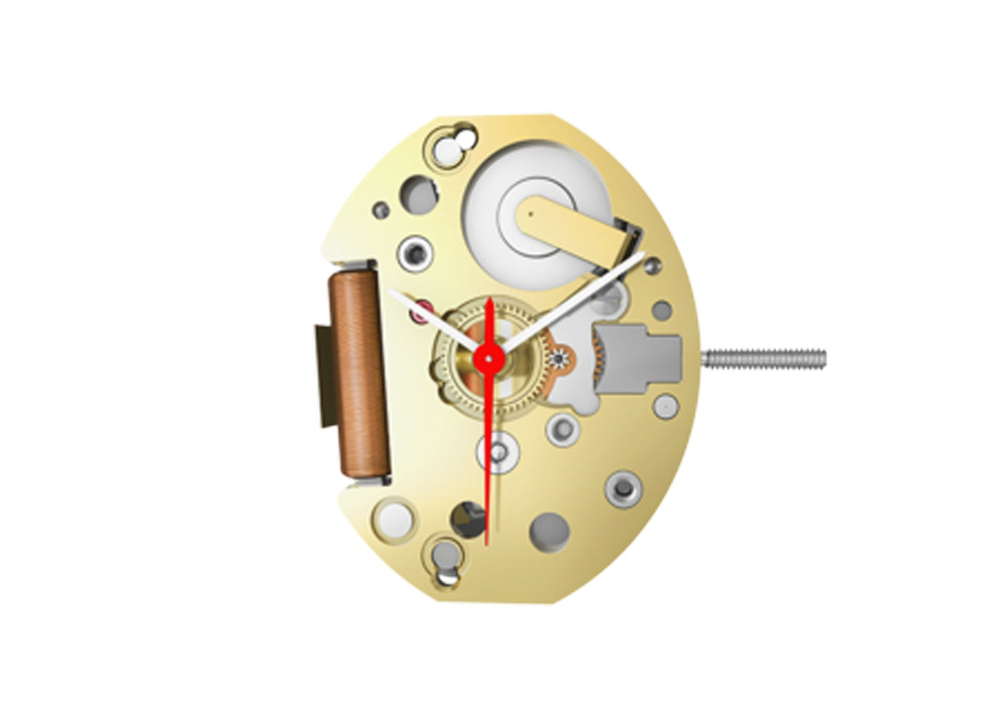 MOVEMENT RONDA 753, SIZE 5 1/2''', SWISS MADE, 3 HANDS, AIG1