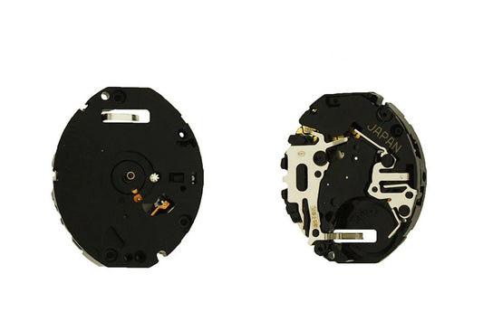 MOVEMENT SEIKO V810, SIZE 5 1/2''' x 6 3/4''', 2 HANDS, STANDARD HAND HEIGHT