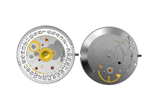 MOVEMENT STA SW200-1, SIZE 11 1/2''', GILT, AIG2 STANDARD HAND HEIGHT, 3 HANDS, DATE AT 3