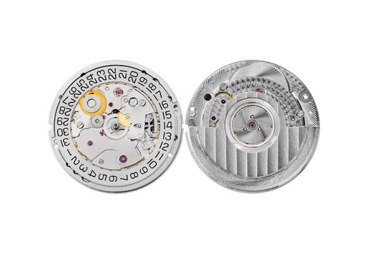 MOVEMENT STA SW300-1, SIZE 11 1/2''', NICKEL COLOUR, AIG1 STANDARD HAND HEIGHT, 3 HANDS, DATE AT 3