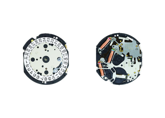 MOVEMENT TMI VD51B, SIZE 12 3/4''', 3 HANDS, STD HD HT, TYPE M, LASER MARKING 2 IN THE MOVEMEMT,  DATE AT 3