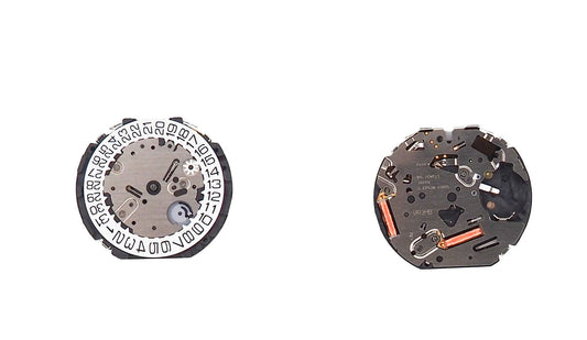 Movement Tmi Vr3Ha, Size 13 1/2''', 3 Hands, 3 Eyes, Standard Hand Height, Type M, Laser Marking 2 In The Movement, Date At 3