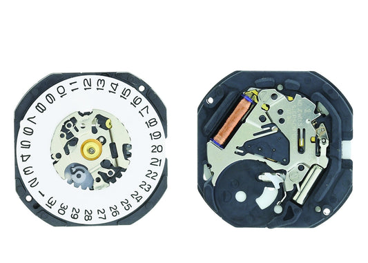 MOVEMENT TMI VX3KE, SIZE 10 1/2''', 2 HANDS, STANDARD HAND HEIGHT, DATE AT 3