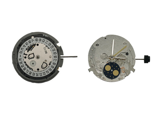 MOVEMENT TMI YM1GA, SIZE 12''', 3 HANDS, 3 EYES, STANDARD HAND HEIGHT, DATE AT 4.5 TILT