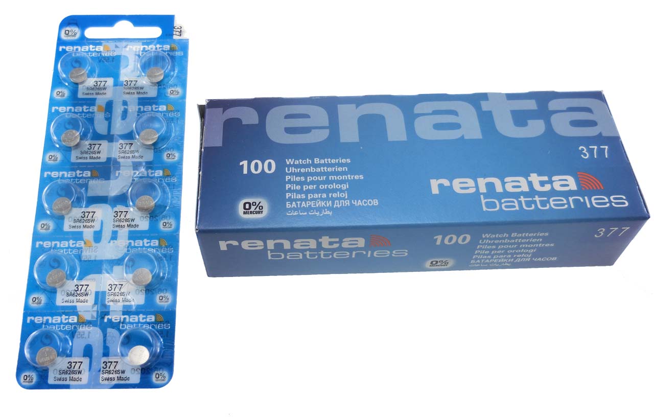 ORIGINAL RENATA BATTERY IN ORIGINAL RENATA 10PCS PACKING