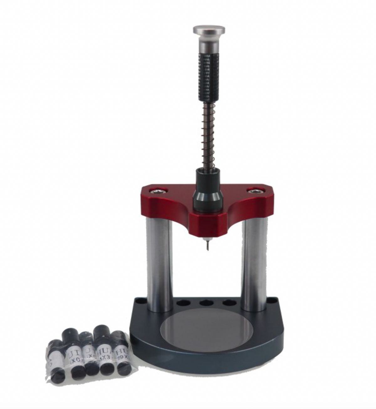 DIAL FEET TOOL W/O GLUE, OIL PIN, HOLDER