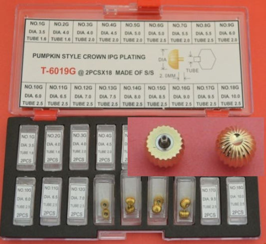 S/S PUMPKIN STYLE CROWN KIT T0.9 YELLOW-32