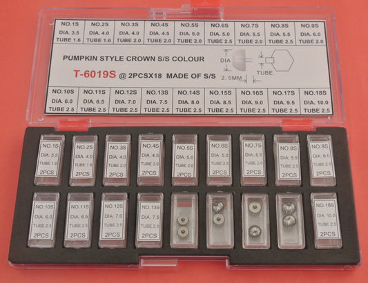 S/S PUMPKIN STYLE CROWN KIT T0.9 S/S COL-32