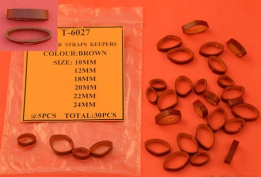BROWN L-STRAPS CUT EDGE KEEPER PACK-30PCS