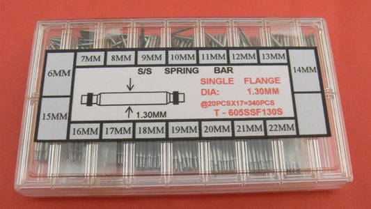 SLIM S/S SINGLE FLANGE S-BAR KIT D1.30-340