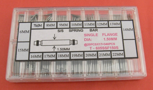 S/S SINGLE FLANGE S-BAR KIT D1.50-340
