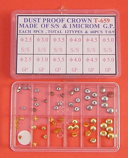 S/S DUST PROOF CROWN KIT S/S & YELLOW-60