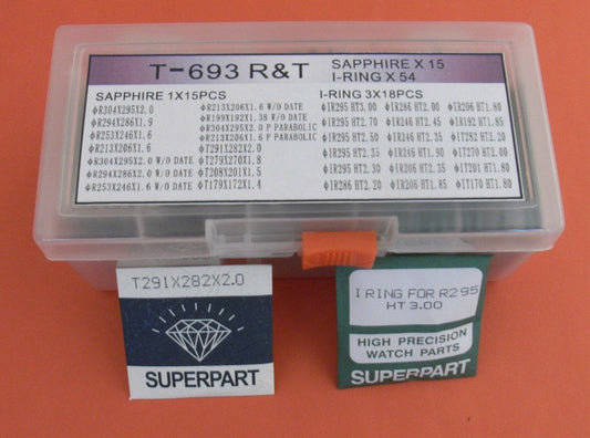 SAPPHIRE R & T STYLE GLASS W/IRING