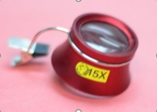 MANIFYING EYE LOUPE IN AL CASE- 15X