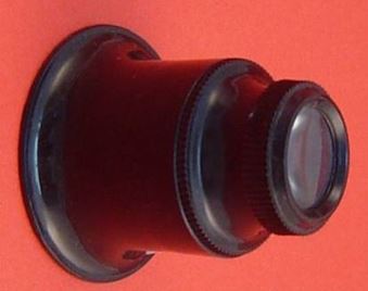 DOUBLE LENS EYE GLASS POWER 10X