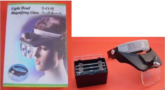 HEAD BAND BINOCULAR WITH LIGHT