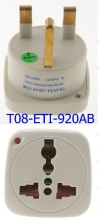 BRITISH ADAPTOR FOR DEMAGNETIZER