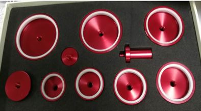 8 AL SCREW-ON DIES W/2 ADAPTORS KIT 28-55mm