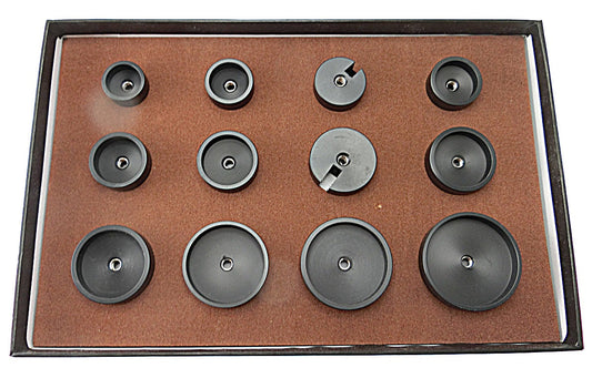 12 SCREW-ON ALUMINIUM DIES SET