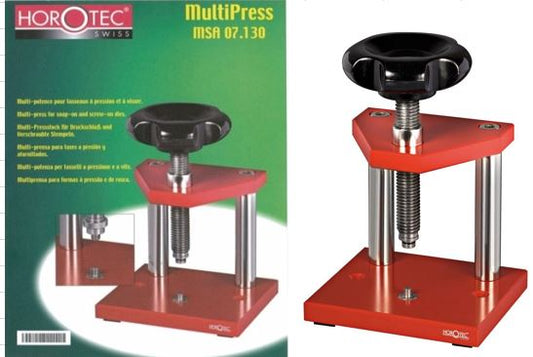 PRESS FOR SCREW-ON AND SNAP-ON DIES