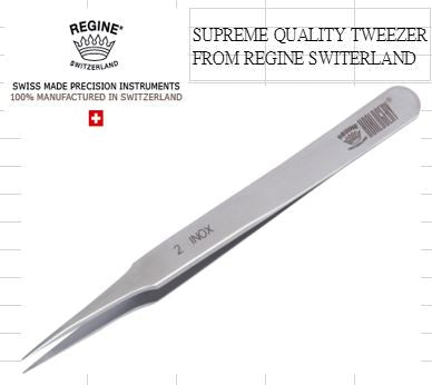 REGINE  TWEEZER INOX S/S STEEL-FORM 2