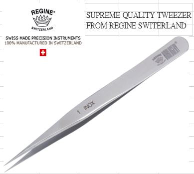 REGINE  TWEEZER INOX S/S STEEL-FORM 1