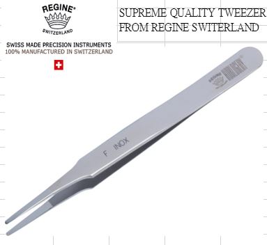 REGINE  TWEEZER INOX S/S STEEL-FORM F