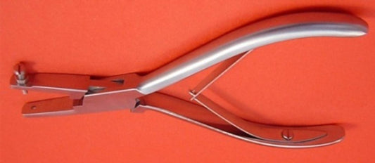PLIER FOR PUNCHING HOLE IN L-STRAP, 140MM