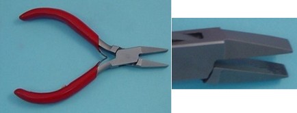 SWISS FINISHING FLAT NOSE PLIER