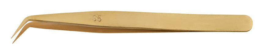 "HOROTEC" B-BENT TWEEZER W/ FINE TIPS, S5C