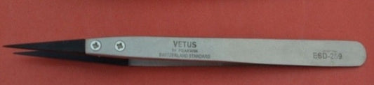 "VETUS" TWEEZER W/CARBONIC FIBRE PT TIPS