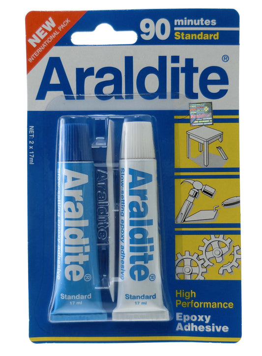 ARALDITE EPOXY  - 2 TUBES X 17ML