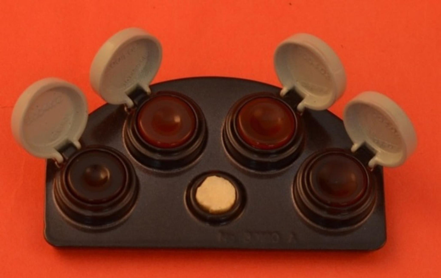 4 CONTAINER OIL CUP STAND (COVER + AGATE)